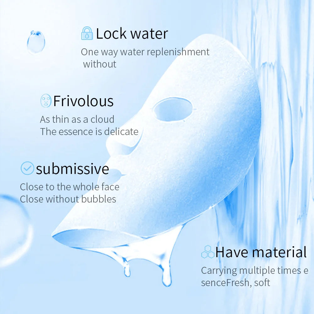 BIOAQUA Hydrating & Refreshing Face Mask Set – 20 Sheets