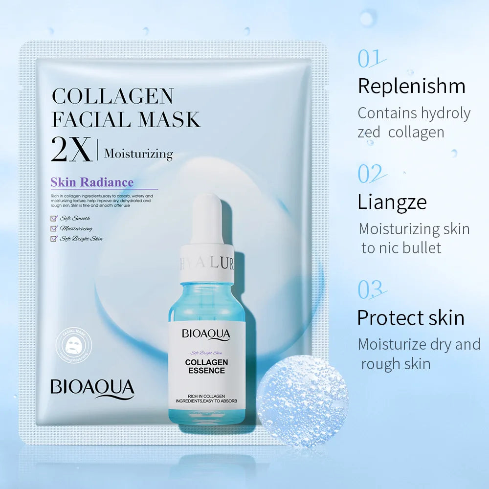 BIOAQUA Hydrating & Refreshing Face Mask Set – 20 Sheets