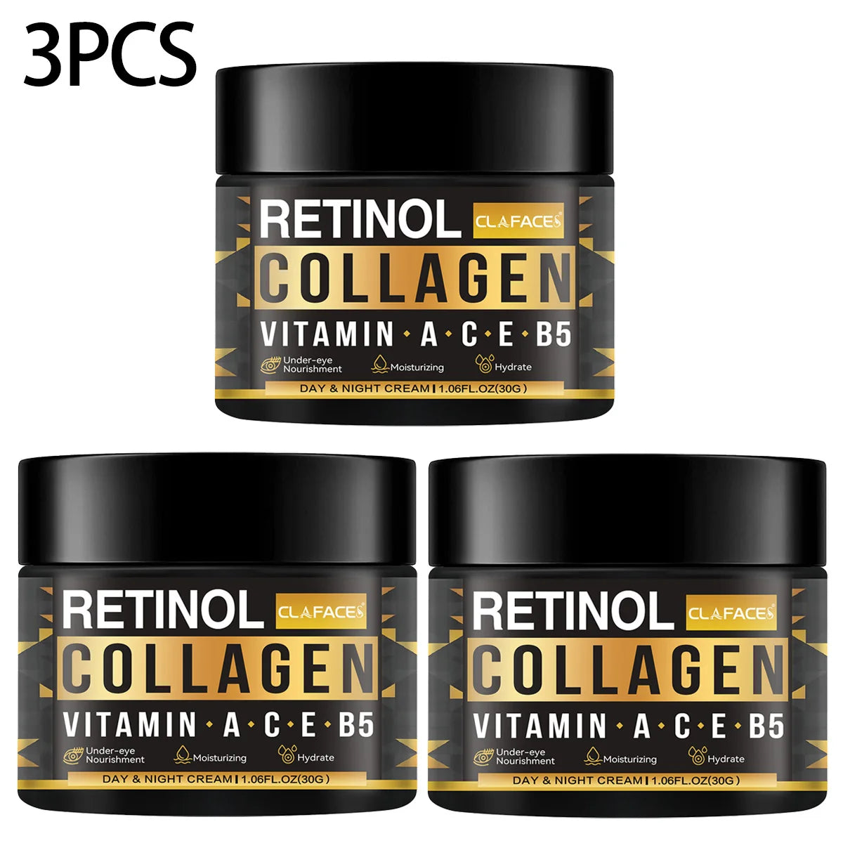 PowerLift Face Cream for Men – Retinol + Collagen