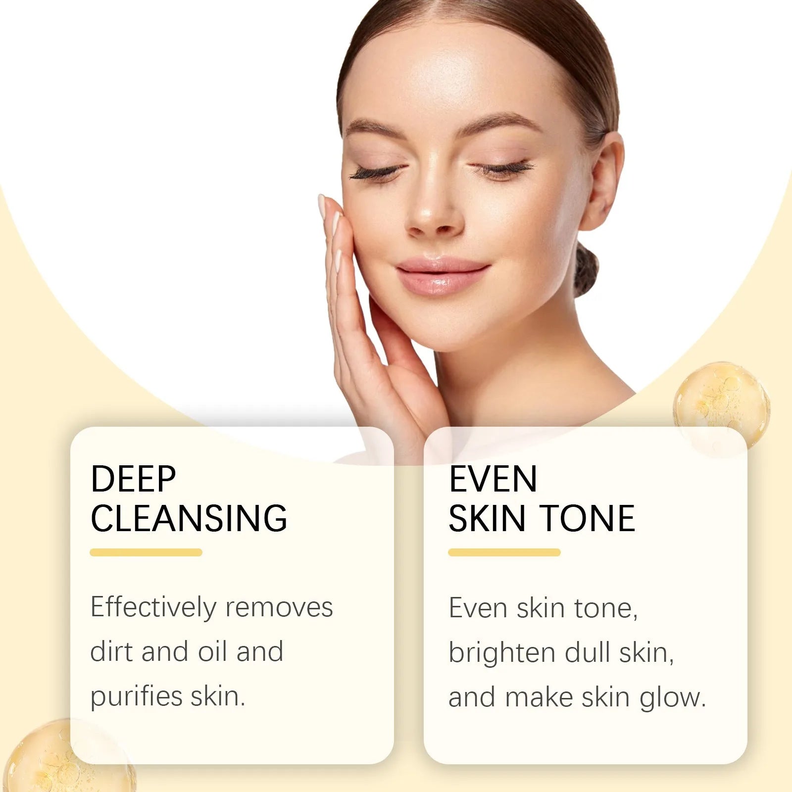 Glow & Clean Exfoliating Mask – Vitamin C + Turmeric