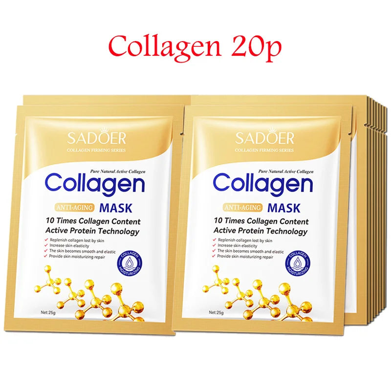 Hydrating & Firming Face Mask Set – 20 Sheets
