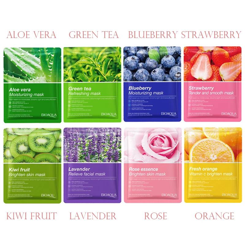 PlantGlow – 8X Face Masks