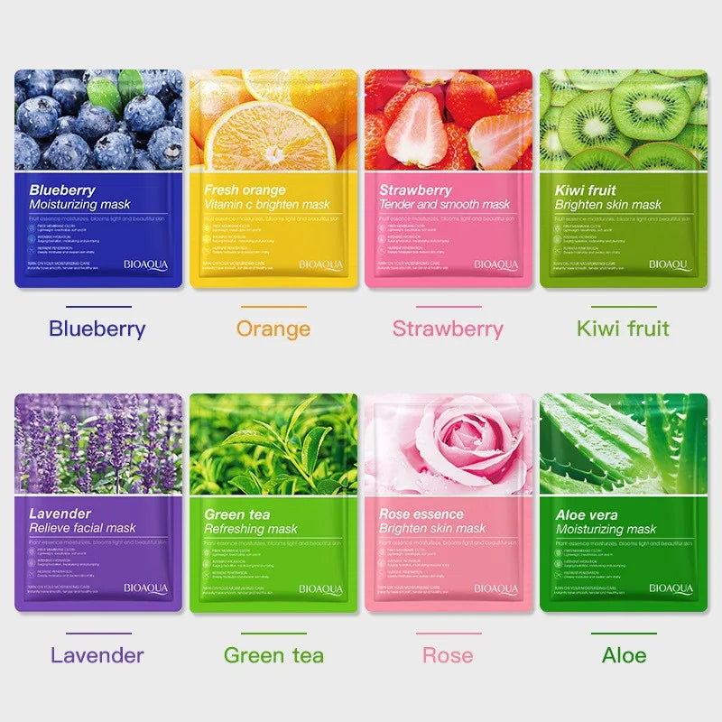 PlantGlow – 8X Face Masks