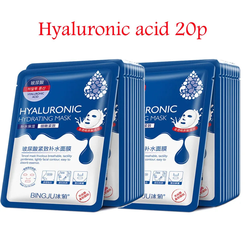 Hydrating & Firming Face Mask Set – 20 Sheets